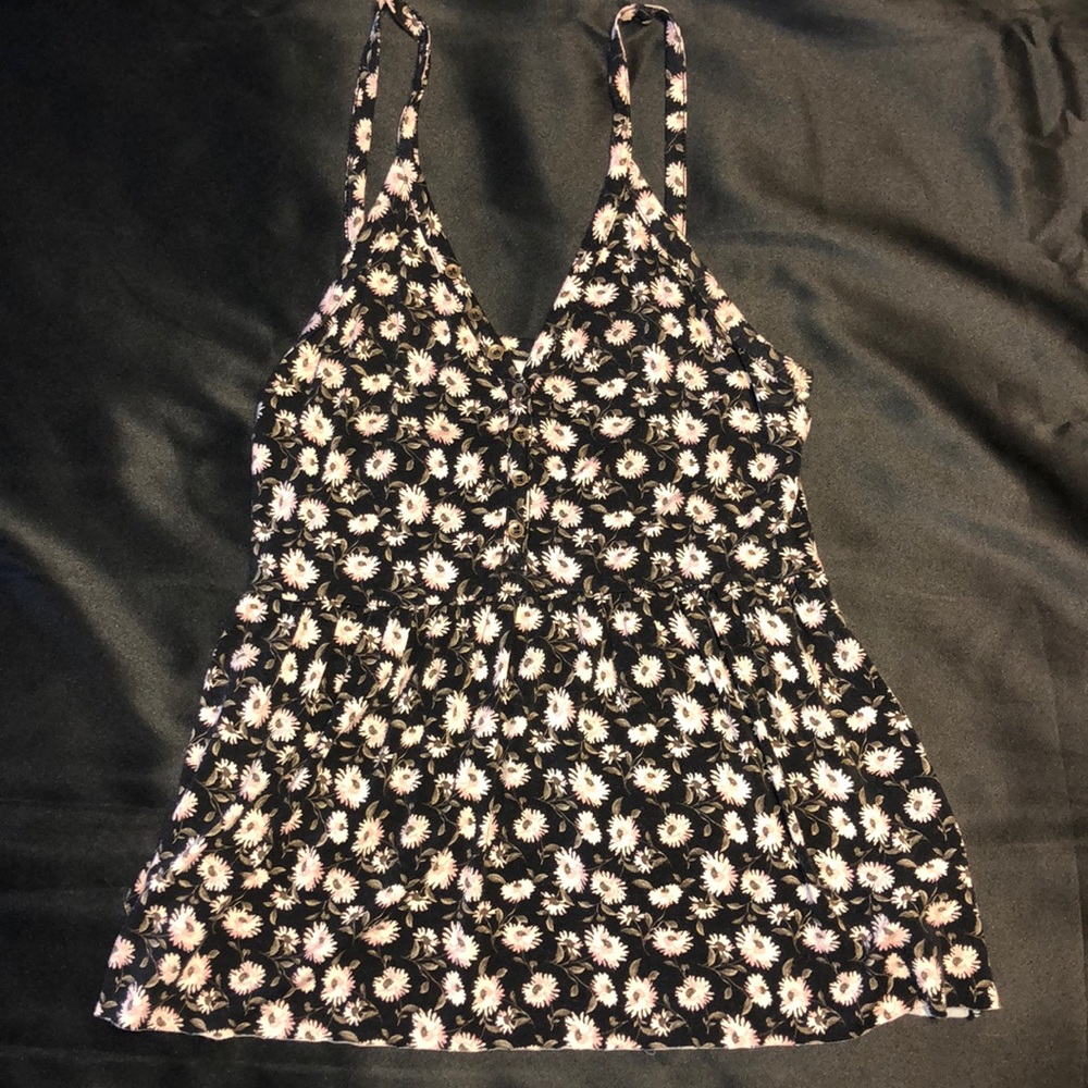 Black Flower shirt